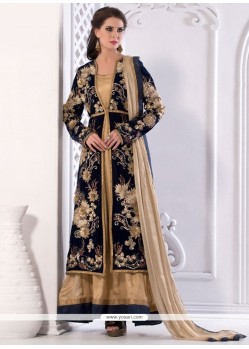 Exquisite Shimmer Georgette Designer Salwar Suit