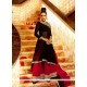 Awesome Georgette Black Resham Work Designer Palazzo Salwar Suit