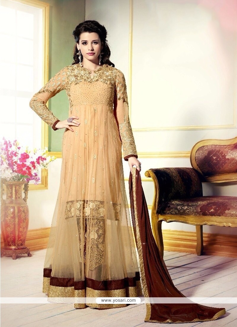 Impeccable Georgette Resham Work Designer Salwar Suit