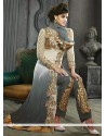 Angelic Grey Shaded Georgette Pakistani Suit