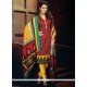 Strange Multi Colour Banglori Silk Churidar Designer Suit