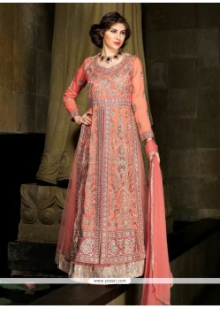 Pink Georgette Designer Salwar Suit