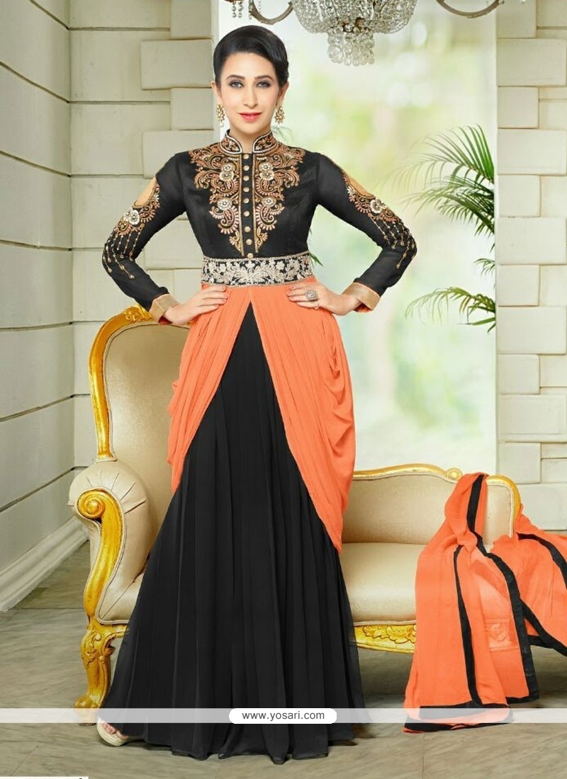 Karishma Kapoor Zari Work Georgette Designer Salwar Suit