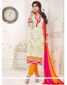 Flawless Net Churidar Salwar Suit