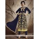Luxurious Velvet Designer Straight Salwar Kameez