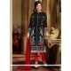 Charismatic Embroidered Work Designer Straight Salwar Suit