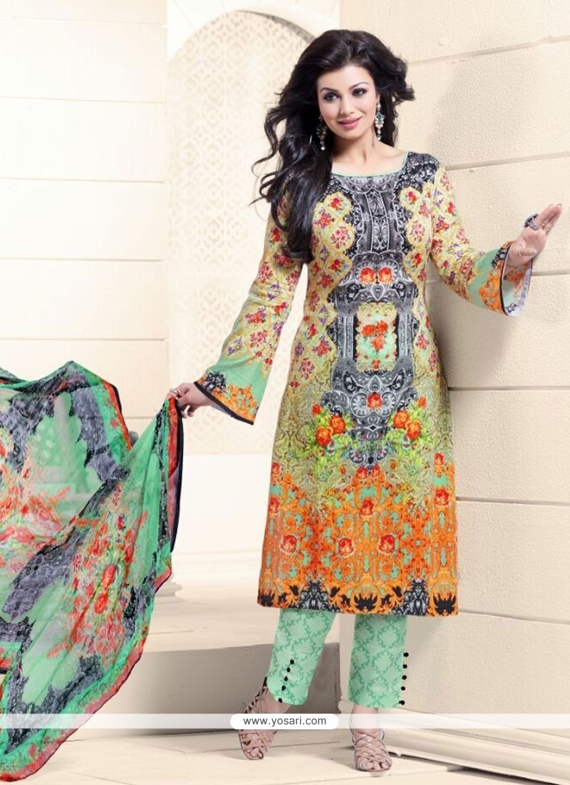 Ayesha Takia Designer Straight Salwar Suit