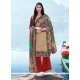 Multi Colour Pashmina Designer Suit