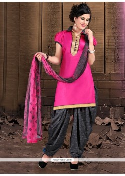 Best Lace Work Cotton Designer Patiala Suit
