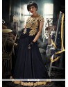 Pretty Net Black Designer Gown