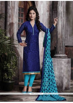 Irresistible Print Work Designer Straight Salwar Suit