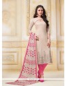 Piquant Banarasi Silk Resham Work Churidar Salwar Suit