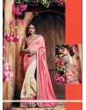 Exceptional Pink Classic Designer Saree