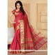 Preferable Banarasi Silk Patch Border Work Designer Saree