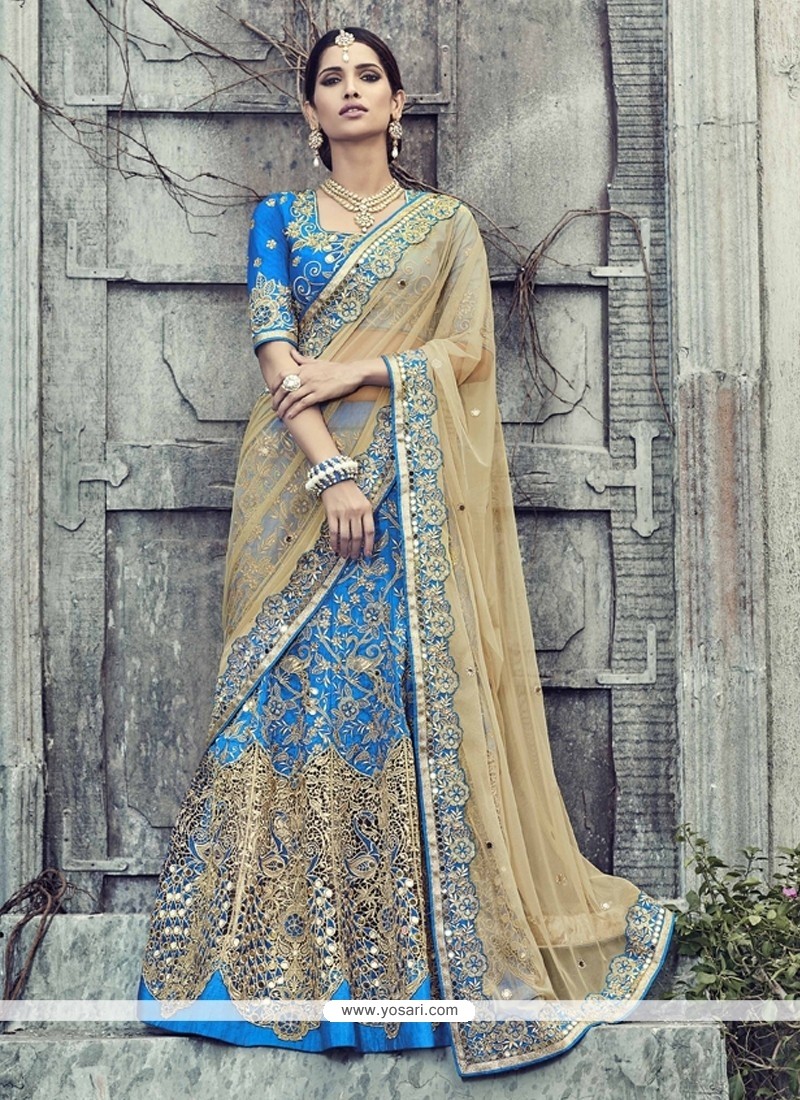 Buy Online Satin Silk Party Designer Lehenga Saree : 130111 - Wedding  Lehenga Choli