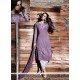 Spectacular Purple Resham Work Designer Suit