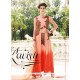 Affectionate Georgette Pink Aari Work Designer Suit