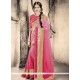 Ravishing Hot Pink Designer Saree