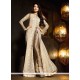 Malaika Arora Khan Beige And Cream Designer Suit