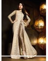 Malaika Arora Khan Beige And Cream Designer Suit