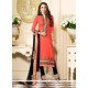 Karishma Kapoor Orange Churidar Designer Suit