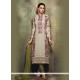 Pretty Resham Work Multi Colour Churidar Designer Suit
