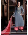 Pleasing Georgette Pink Designer Pakistani Salwar Suit