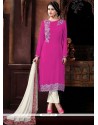 Epitome Georgette Patch Border Work Pant Style Suit