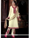 Talismanic Georgette Embroidered Work Pant Style Suit