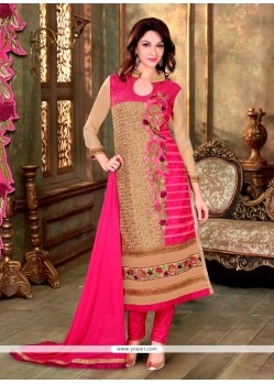 Perfect Embroidered Work Georgette Designer Suit