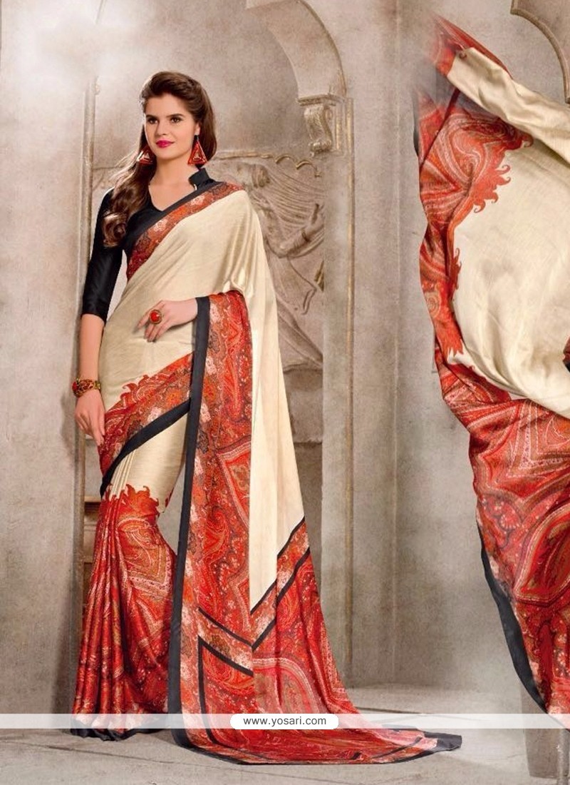 Enthralling Georgette Casual Saree