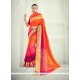 Fascinating Multi Colour Banarasi Silk Designer Saree