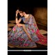 Festal Handloom Silk Multi Colour Print Work Casual Saree