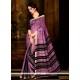 Spellbinding Multi Colour Handloom Silk Casual Saree