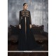 Best Embroidered Work Black Georgette Designer Suit
