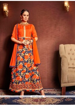 Fab Bhagalpuri Silk Designer Suit
