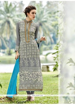 Aesthetic Embroidered Work Designer Suit