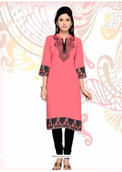 Renowned Embroidered Work Party Wear Kurti