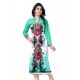 Engrossing Faux Crepe Party Wear Kurti