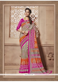 Majesty Cotton Silk Multi Colour Casual Saree