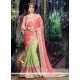 Angelic Embroidered Work Fancy Fabric Classic Designer Saree