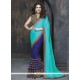 Fetching Blue Art Silk Classic Designer Saree