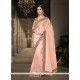 Luxurious Pink Georgette Classic Designer Saree