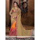 Especial Multi Colour Embroidered Work Classic Designer Saree