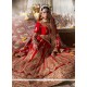 Picturesque Embroidered Work A Line Lehenga Choli