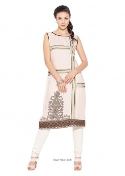 Appealing Embroidered Work Party Wear Kurti