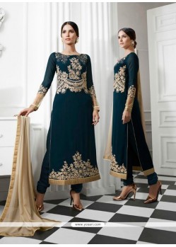 Baronial Embroidered Work Designer Suit