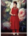 Glossy Banarasi Silk Designer Suit