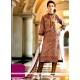 Sumptuous Print Work Cotton Designer Suit