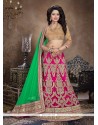 Unique Embroidered Work A Line Lehenga Choli